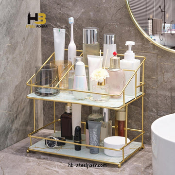 Makeup Storage Rack for Bathroom