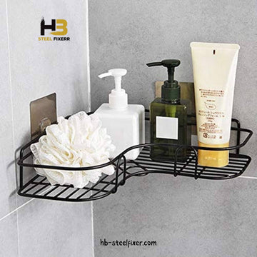 Multipurpose Wall Shelf Organizer – Kitchen & Bathroom