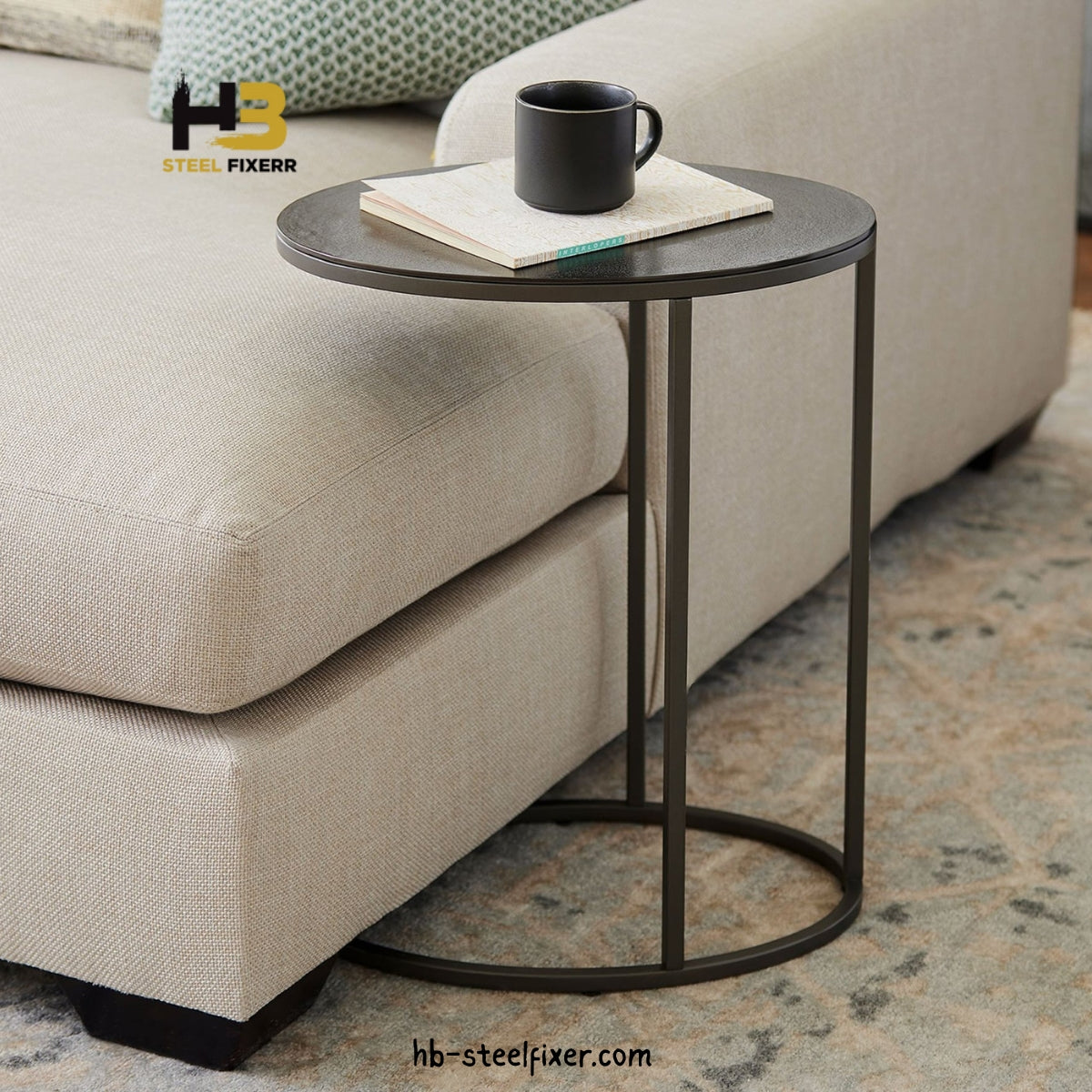 Modern Round Side Table