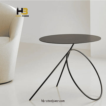 Nordic Style Round Bedside Table