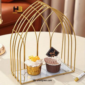 Elegant Birdcage Dessert Display Stand