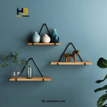 Floating Shelf Bracket Kit – Wall Mount Support for DIY Shelves