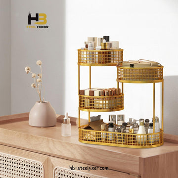 Contemporary Fruit Basket Bowl – Space-Saving Countertop Stand