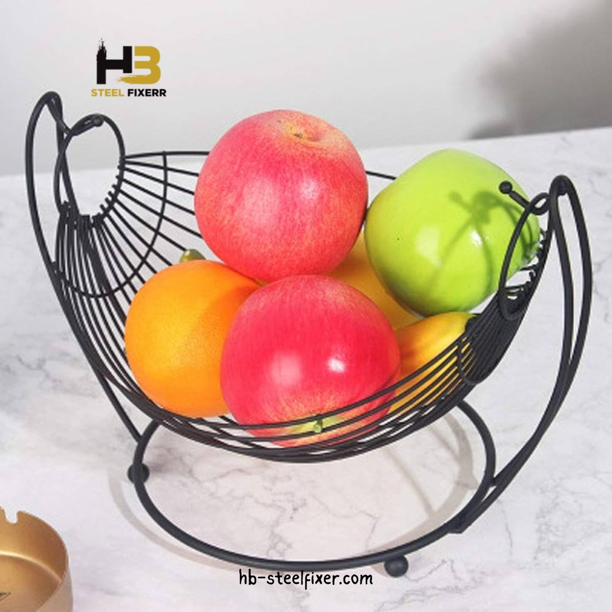 Creative Multi-Function Fruit Basket – Wrought Iron Storage