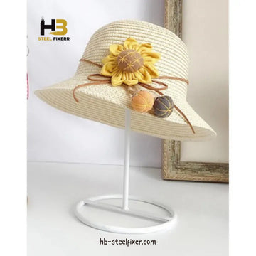 Wrought Iron Hat & Jewelry Display Stand