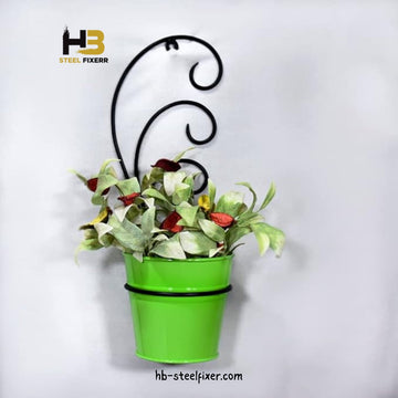 Iron-Shaped Plant Stand – Decorative Indoor