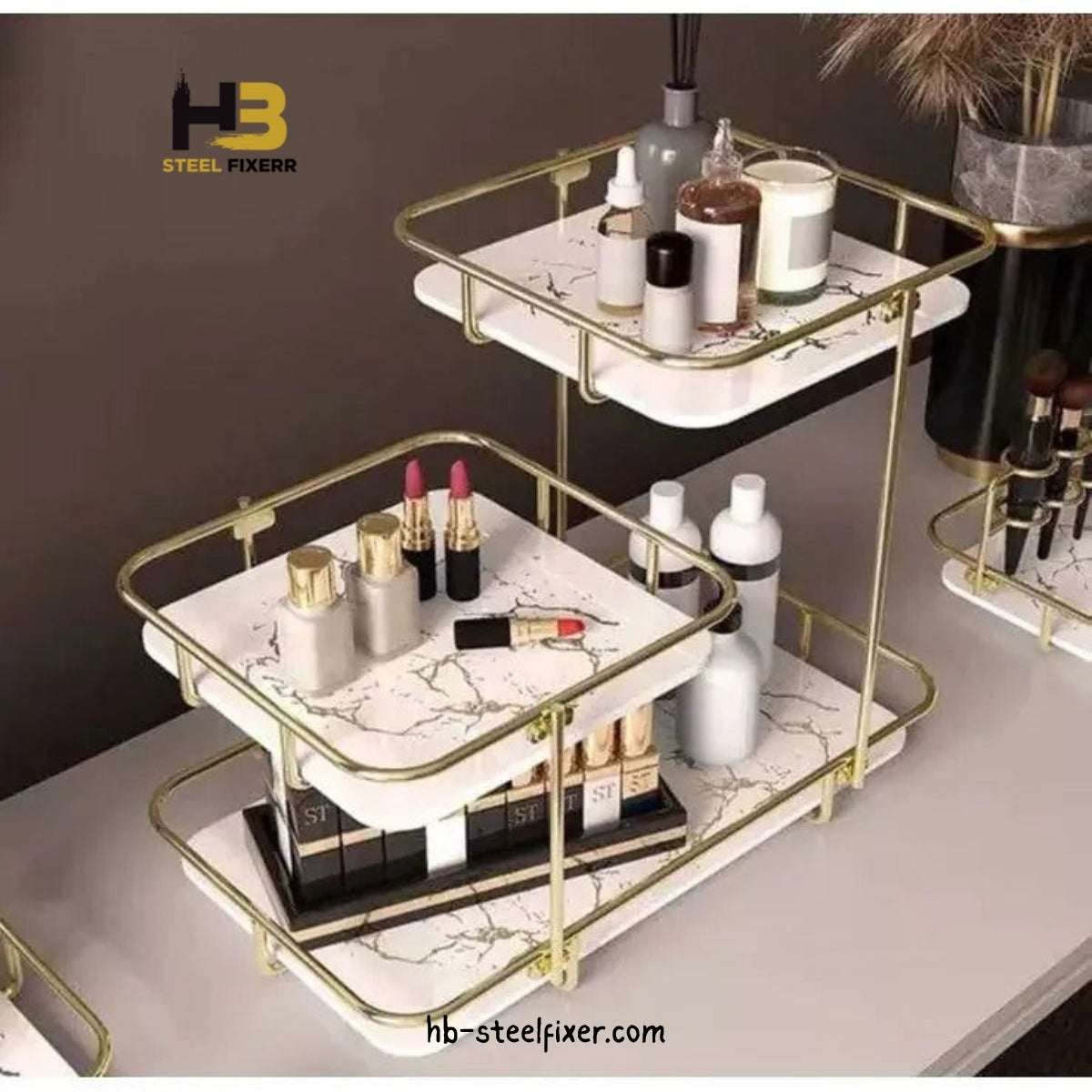 3-Tier Makeup and Perfume Organizer