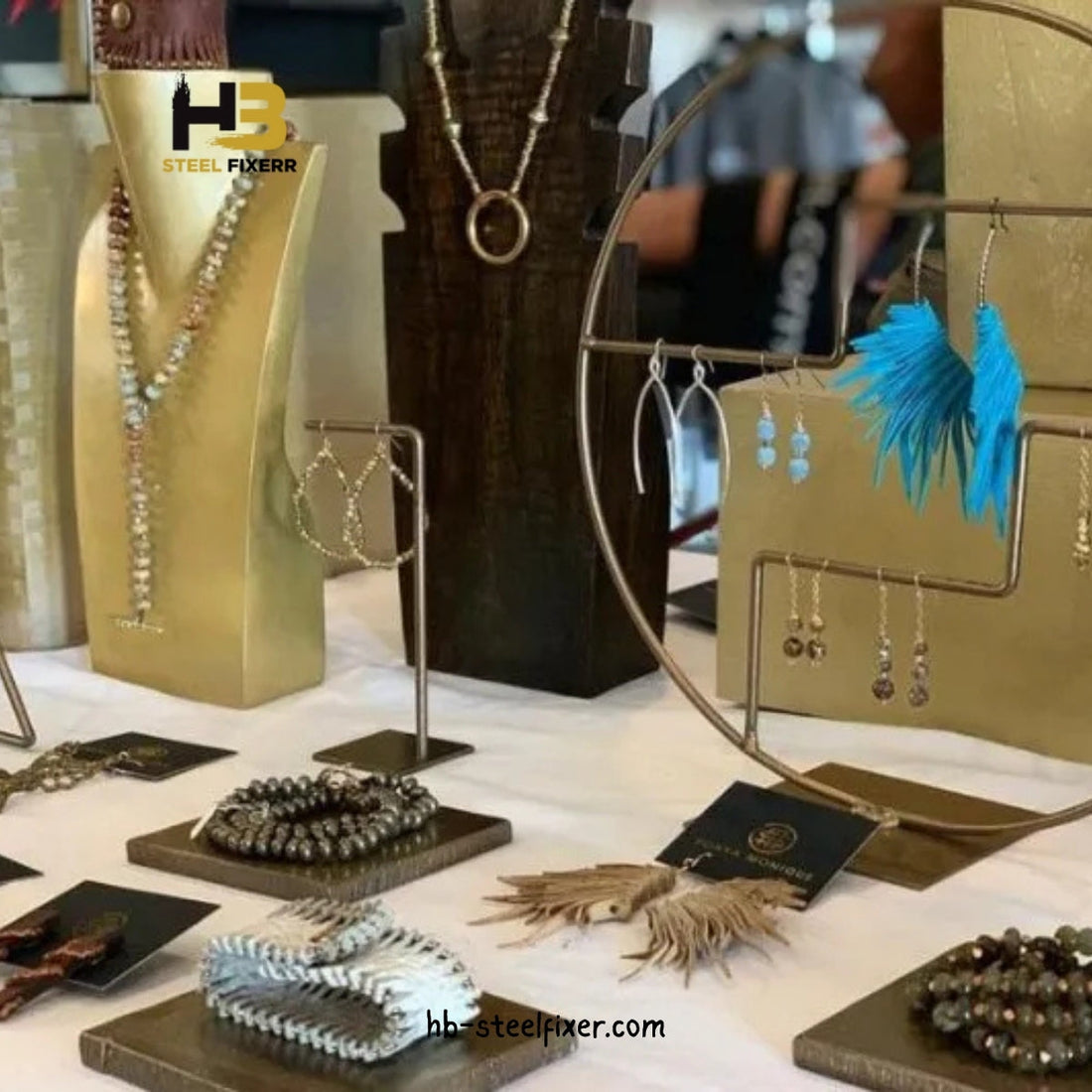 Geometric Jewelry Display Stand