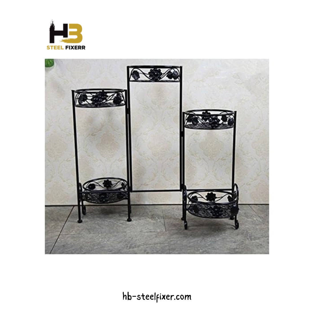 Space-Saving Wall-Mounted Plant Holder