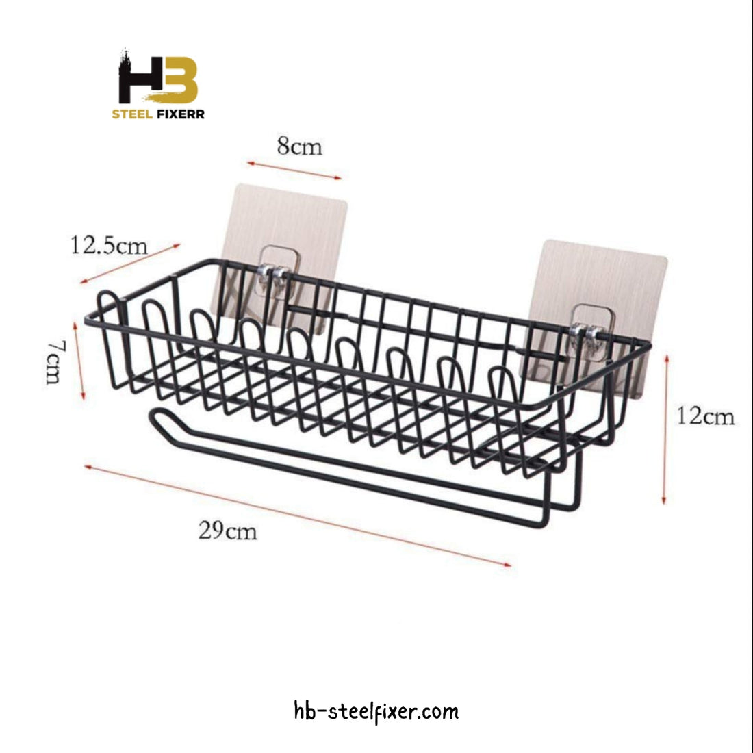Wall Mount Storage Rack – Bathroom Soap Holder