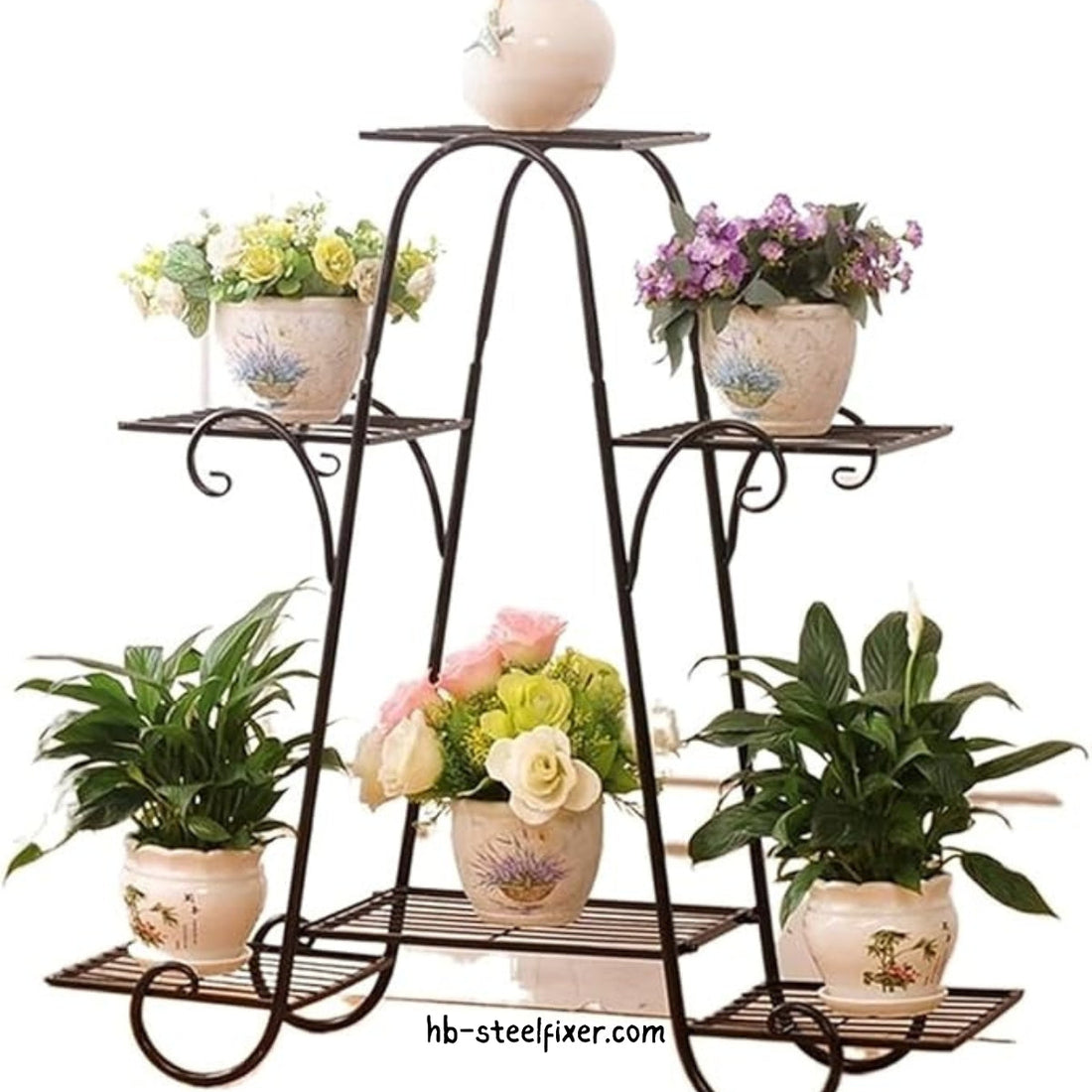 Zinnia Stand v2 – Minimalist Plant & Decor Display Rack
