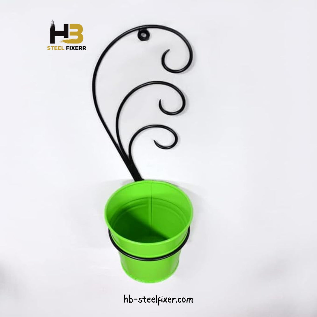 Iron-Shaped Plant Stand – Decorative Indoor
