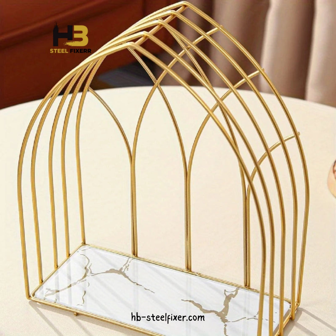 Elegant Birdcage Dessert Display Stand
