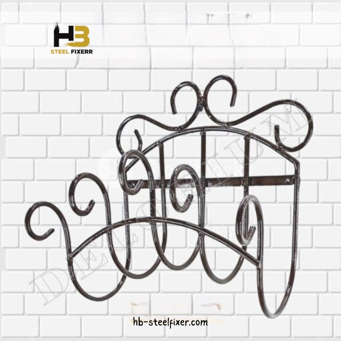 Heavy-Duty Wall-Mounted Hose Pipe Hanger