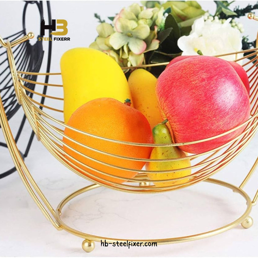 Creative Multi-Function Fruit Basket – Wrought Iron Storage