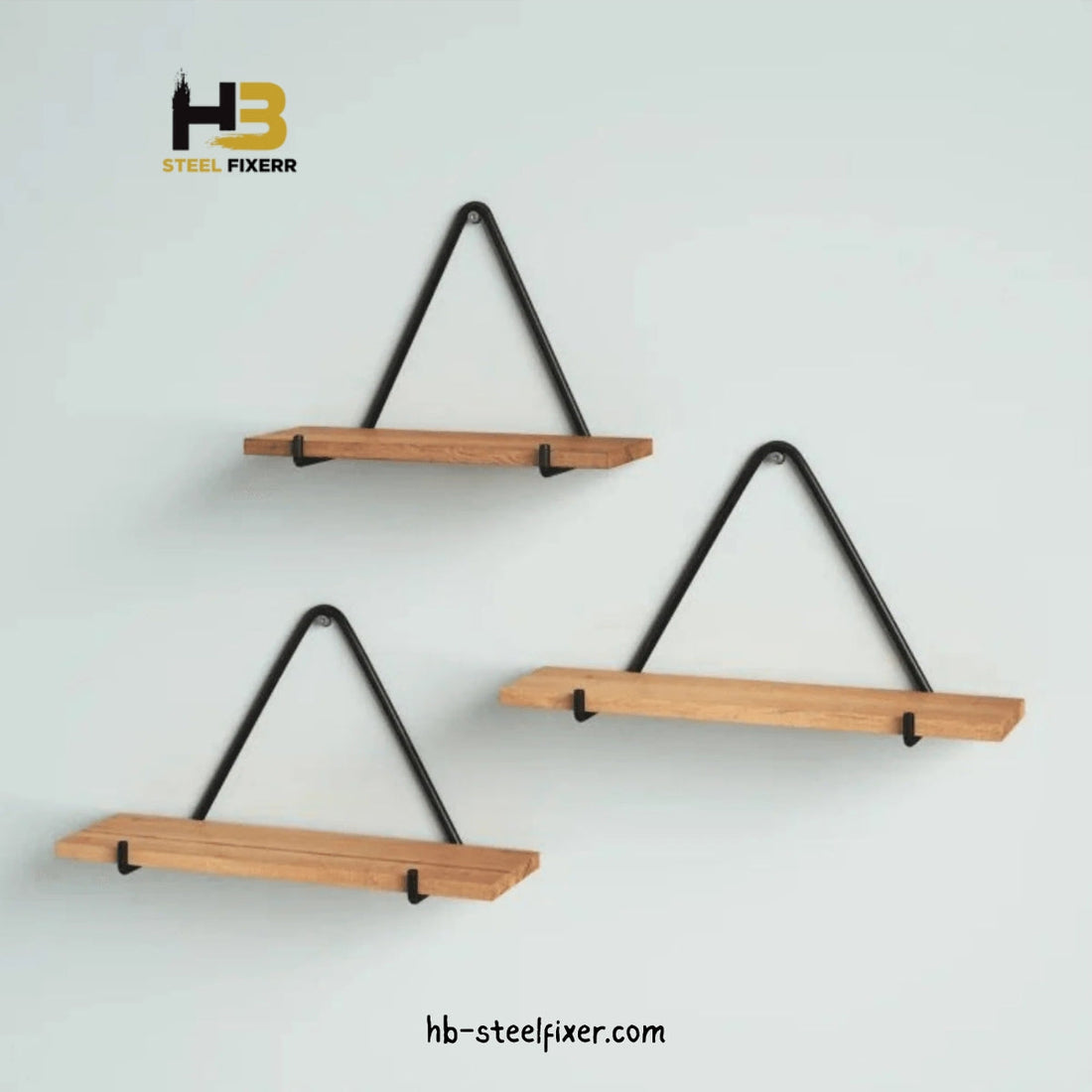 Floating Shelf Bracket Kit – Wall Mount Support for DIY Shelves