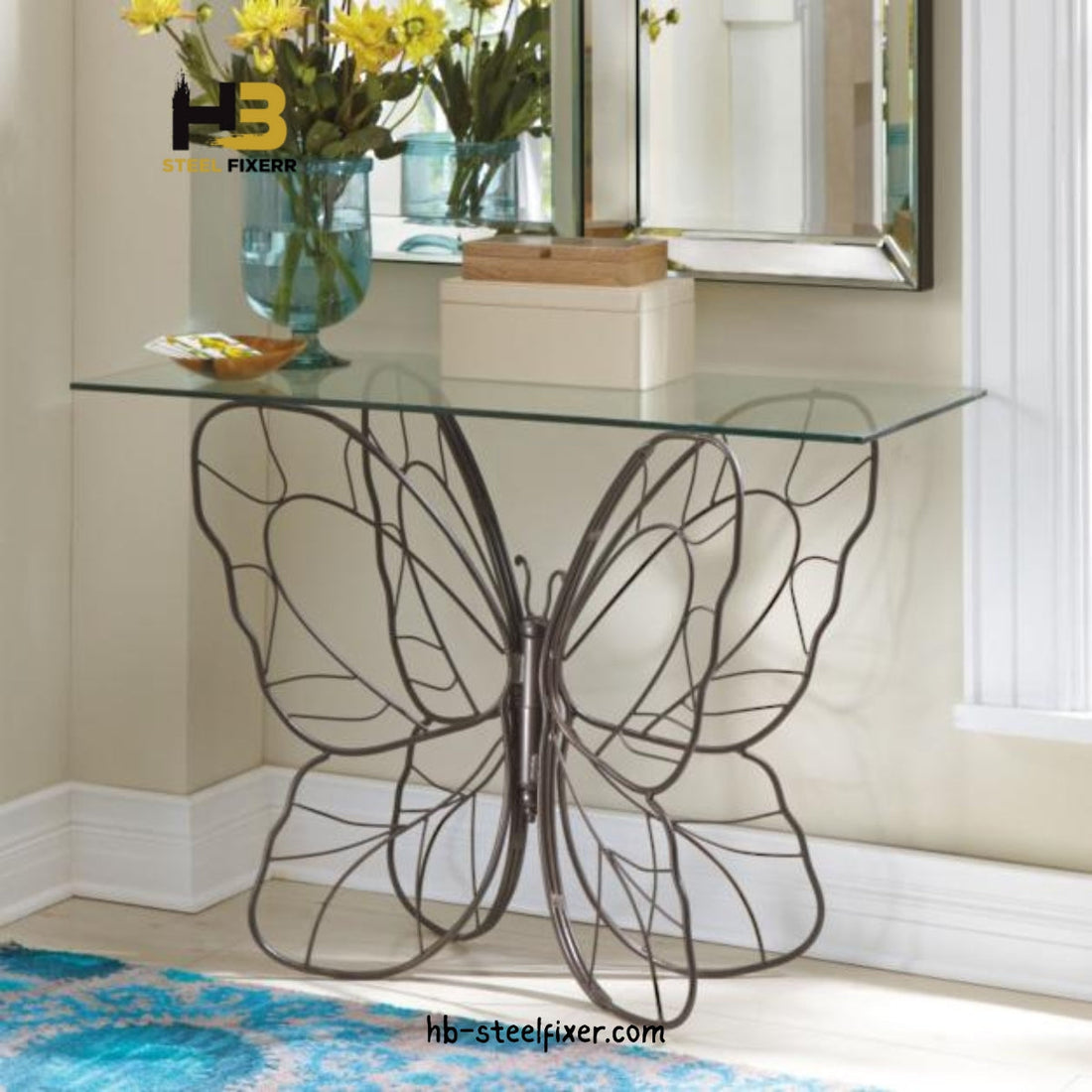 Butterfly Coffee Table – Artistic Accent Table