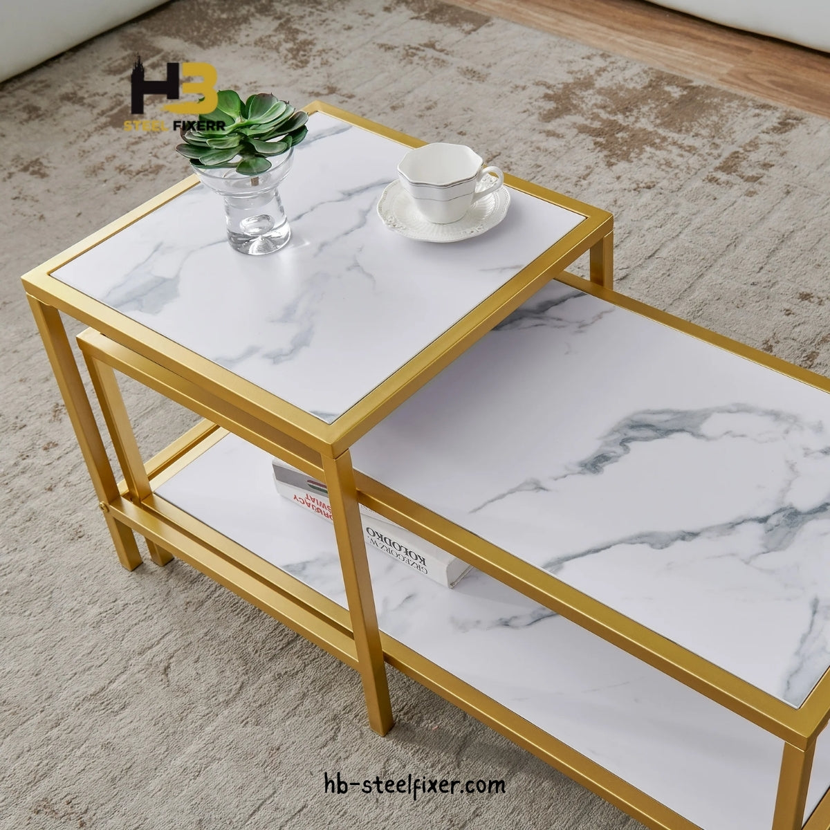 Set of 2 Nesting Coffee Tables