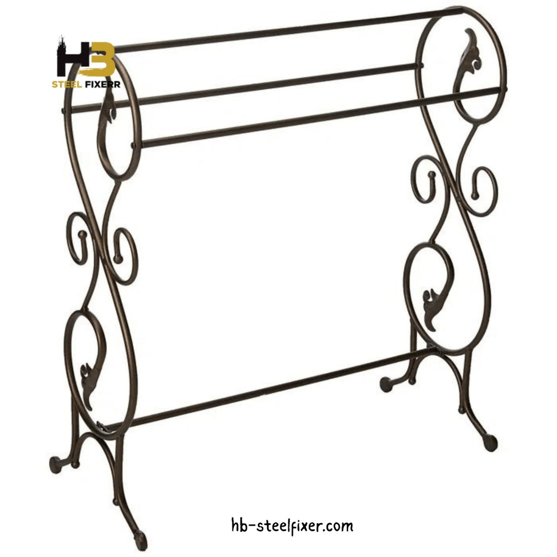 Standing Towel Stand With Storage Shelf Towel Rack Stand Metal