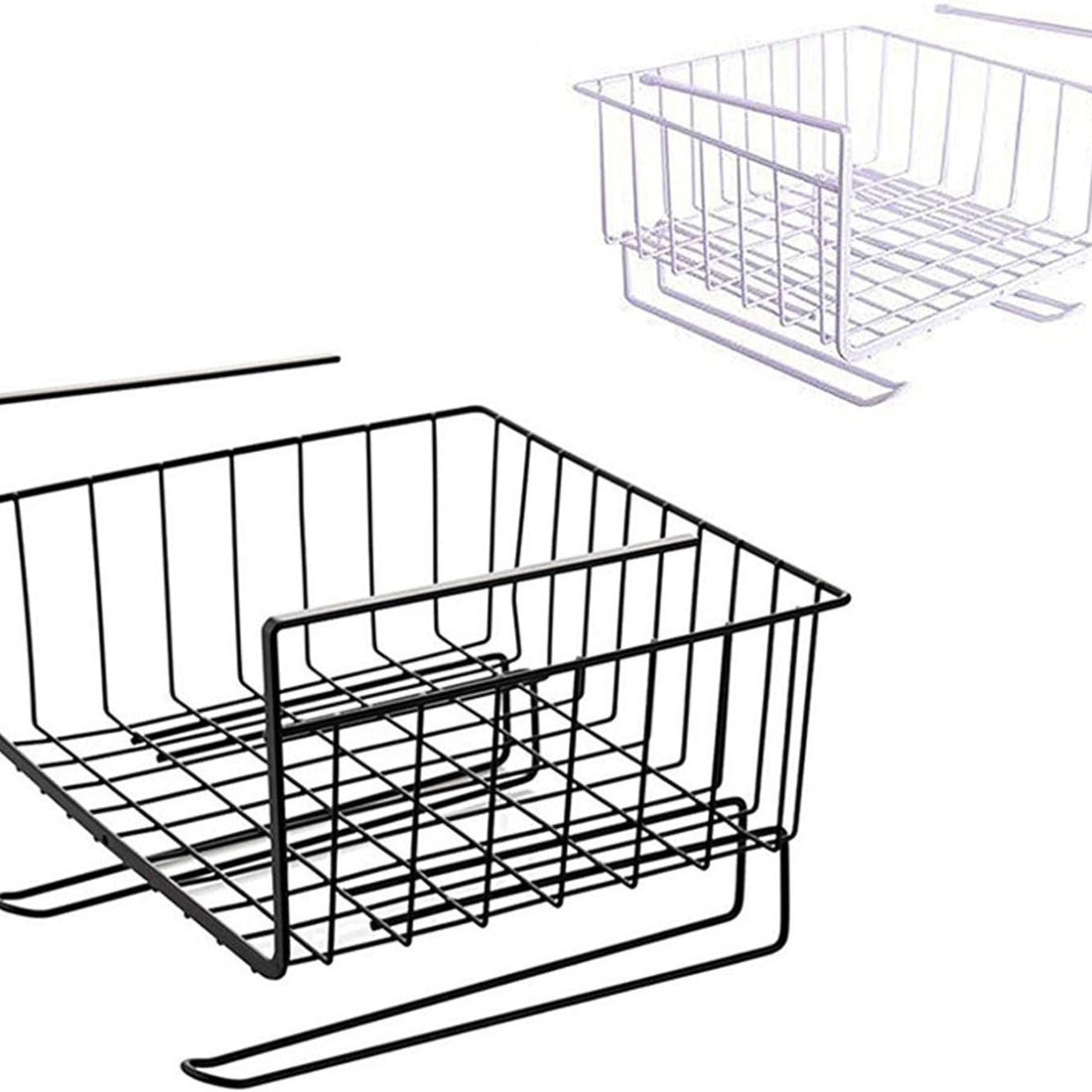 Metal Multipurpose Under Shelf Hanging Basket