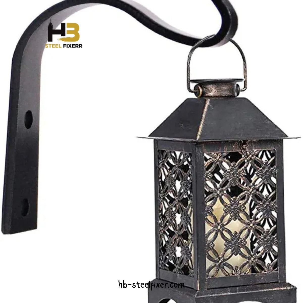 2 Pcs Iron Decorative Wall Hooks