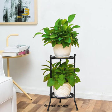 2 Layer Pot Stand – Elegant Vertical Plant