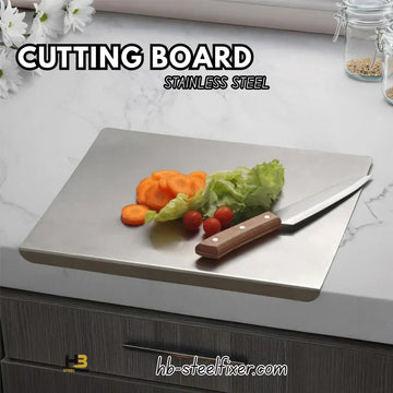 Large Size Stainless Steel Cutting Board by HB Steel Fixerr