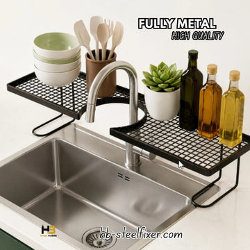 Metal Sink Organizer Stand  by HB Steel Fixer